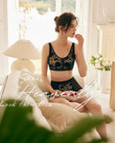 《 Heavenly 》法式輕奢 超薄顯瘦紙片杯矯型無鋼圈 防乳腺阻塞 高包覆度深谷集中 矯型