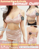 《 GypsyGirl 》一套三件 千金感Bling Bling Bikini 泳衣