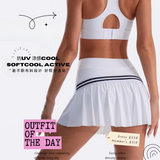 《 Power Fit 》 千金運動風 5A抗菌 防UA 運動裙褲