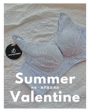 《 Summer Valentine 》外擴殺手 集中Plus 夏日上薄下厚曲線空氣棉杯 健康無鋼圈防乳腺阻塞 內衣
