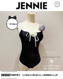 Swimsuit『 Jennie 』超純慾性感白開水一件頭泳衣|韓國🇰🇷熱賣中| 簡約優化身材比例