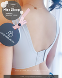 《 Nice Sleep 》兔耳薄杯24hur輕矯型 無鋼圈 防乳腺阻塞 高包覆度深谷集中 矯型