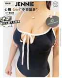 Swimsuit『 Jennie 』超純慾性感白開水一件頭泳衣|韓國🇰🇷熱賣中| 簡約優化身材比例