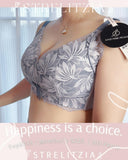 《 Strelitzia 天堂鳥 》夢幻 大杯大碼必選 顯瘦幫您搵返個人條線 提胸PushUp 透氣度高上乳膠最薄杯 健康無鋼圈防乳腺阻塞 內衣