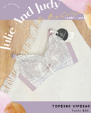 《 Julie and Judy 》副乳殺手 超薄曲線空 樹上棉杯 健康無鋼圈防乳腺阻塞 深乳間集中 內衣