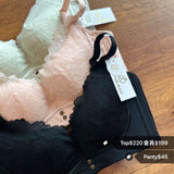 《 春日氣息 》曲線空氣植物棉杯 無鋼圈 防乳腺阻塞 高包覆度深谷集中 矯型套裝