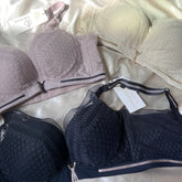 《 France Girl 》曲線空氣綿杯無鋼圈 防乳腺阻塞 高包覆度深谷集中 矯型套裝