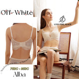 《 Alba 》曲線空氣綿杯 無鋼圈 防乳腺阻塞 高包覆度深谷集中 輕矯型套裝