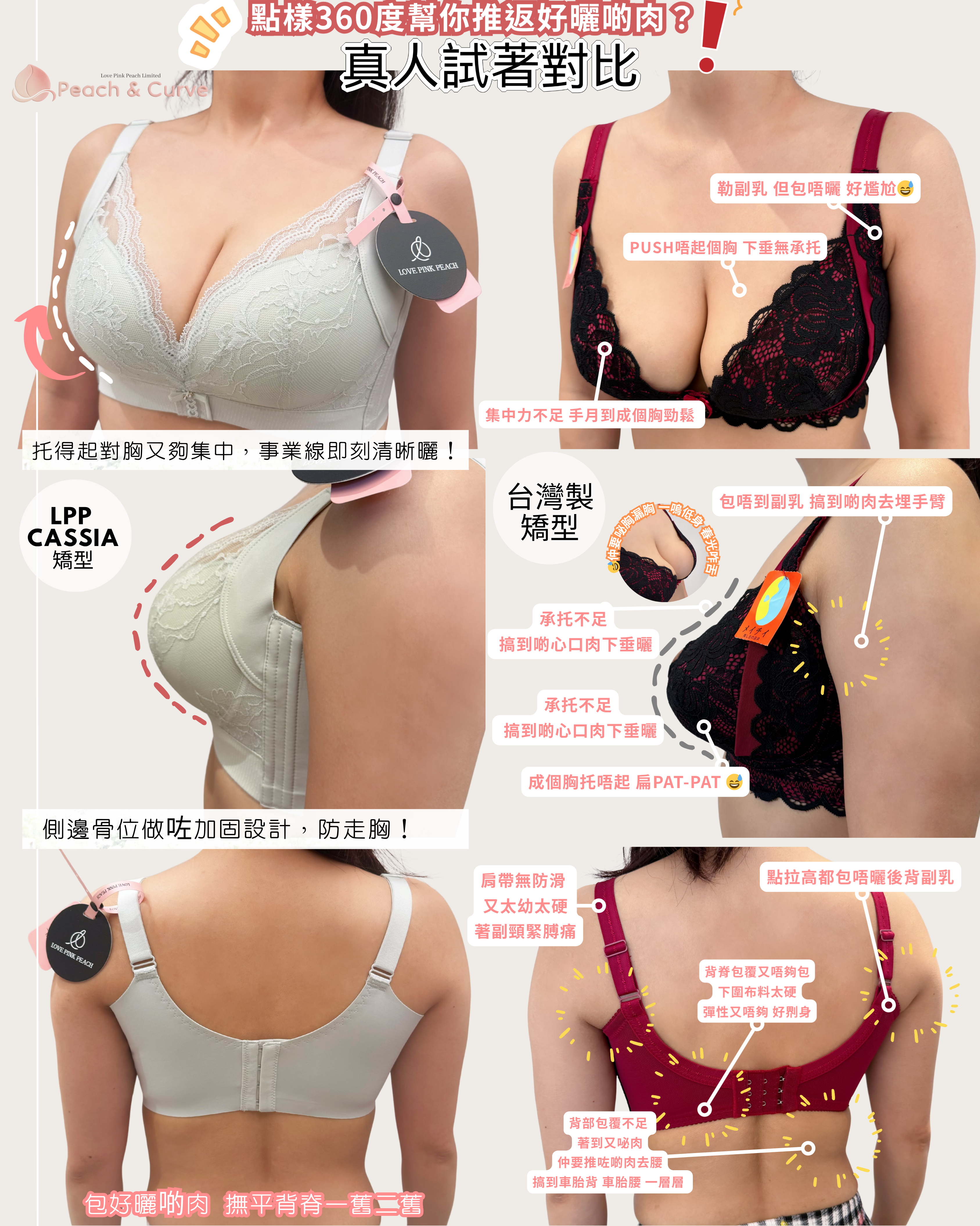 『 Cassia 』 | 超強效全功能矯形內衣