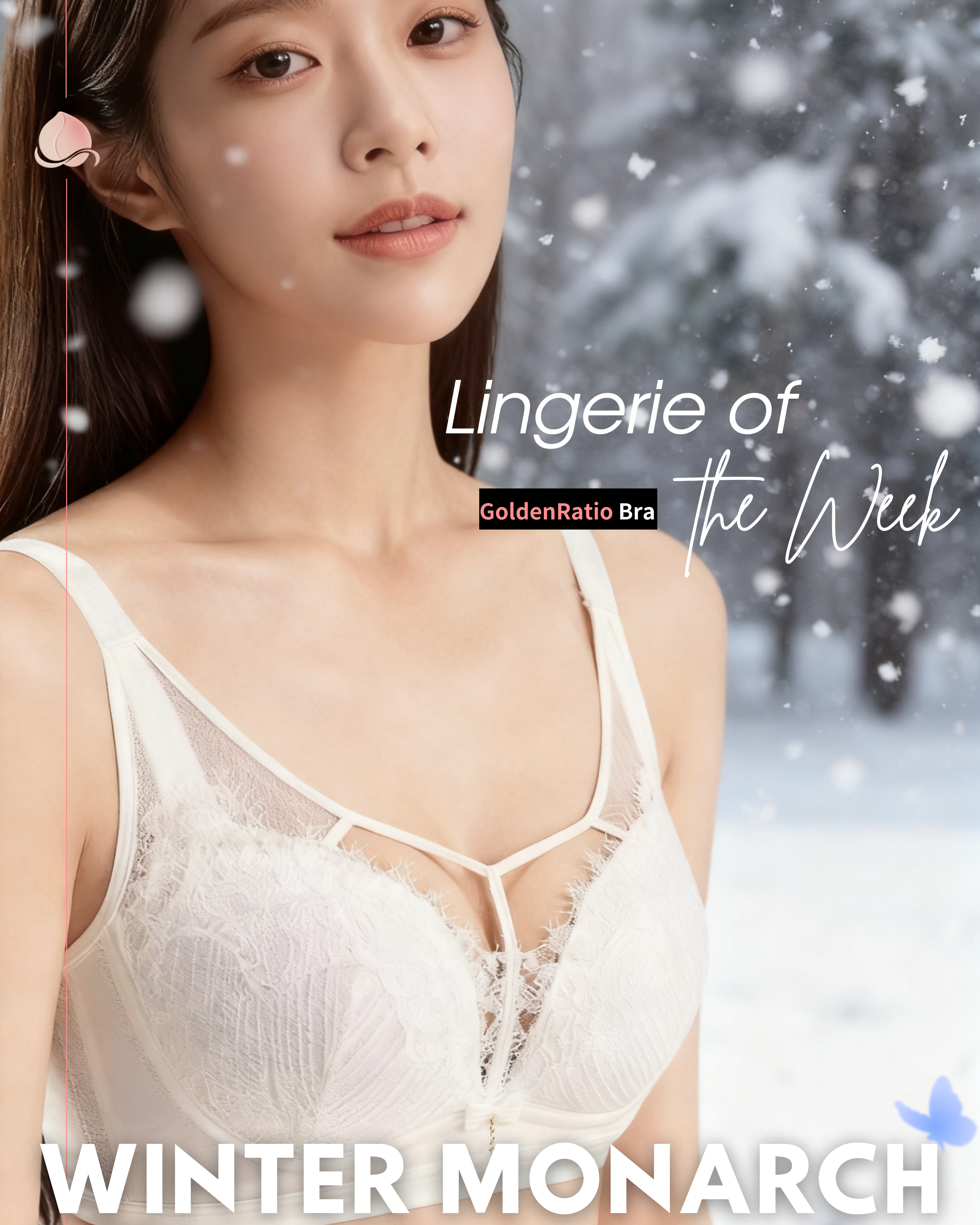 『 Winter Monarch 』 | Eyelash Lace 精緻高級