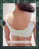 《 Sara 》無痕素面24hur輕矯型 無鋼圈 防乳腺阻塞  高包覆度深谷集中  矯型