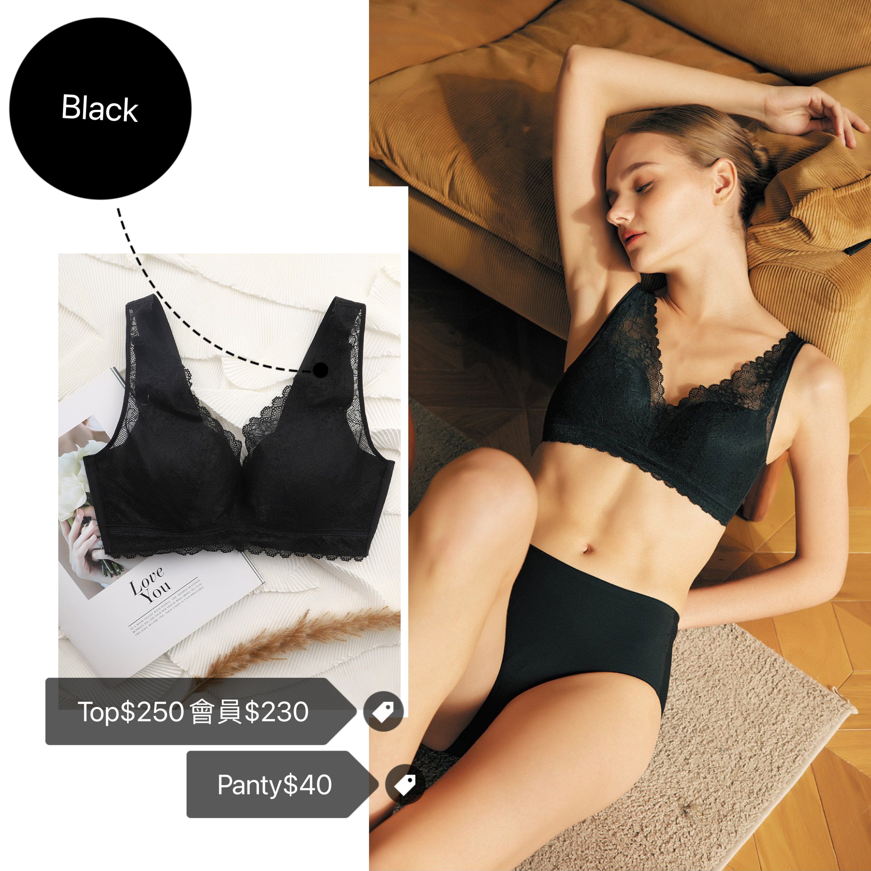 《 Gentle 》曲線空氣綿杯 無鋼圈 防乳腺阻塞  高包覆度深谷集中  矯型套裝