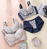 《 Demeter 》清新無綱圈矯型 收副乳 防乳腺阻塞 全功能 高包覆度深谷集中  矯型套裝