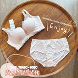 《 愛戀綿綿2代 》曲線空氣植物棉杯 無鋼圈 防乳腺阻塞  高包覆度深谷集中  矯型套裝